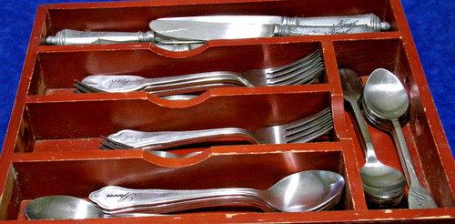Pottery barn stainless steel - pottery,
